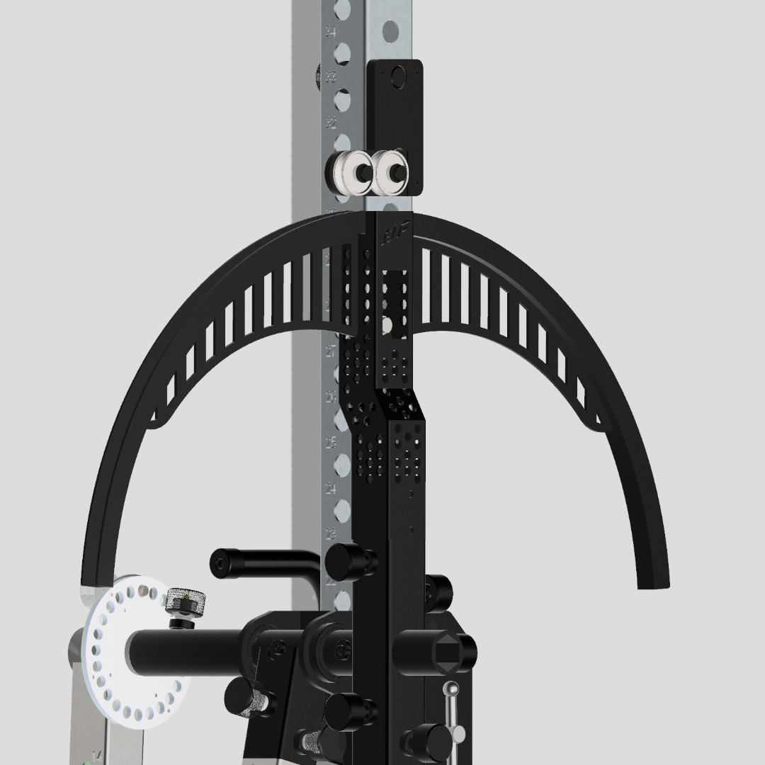 Cam Rack Attached Top Guide Pulley Bracket