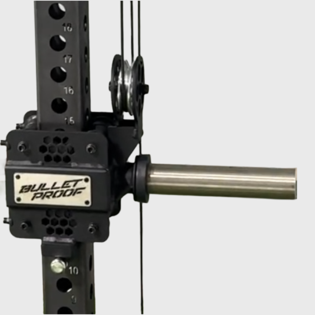Single Weight Horn Trolley Side Facing Pulley – Bulletproof