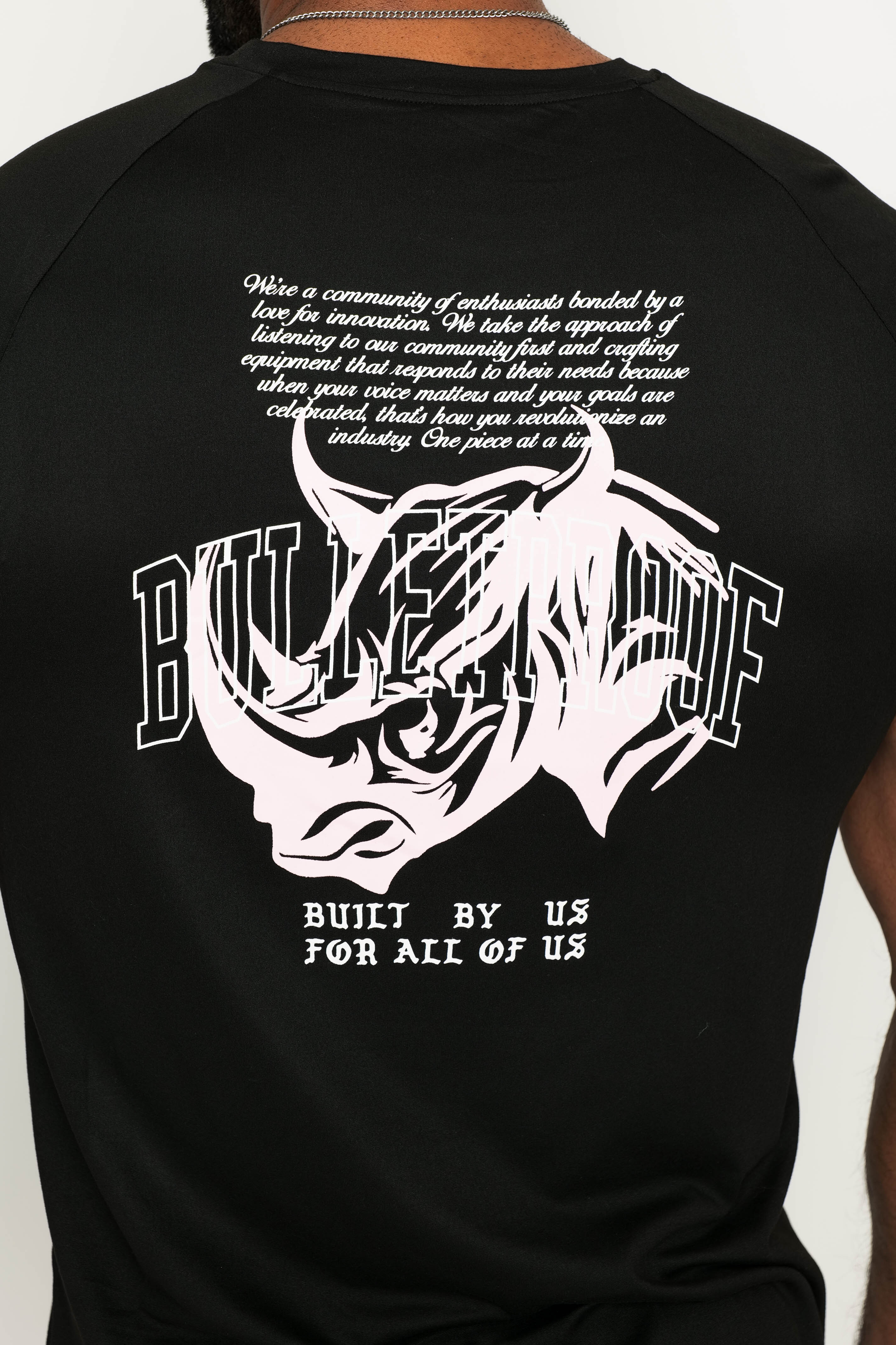 T-SHIRT - Bulletproof Power Team: Built by Us for Us