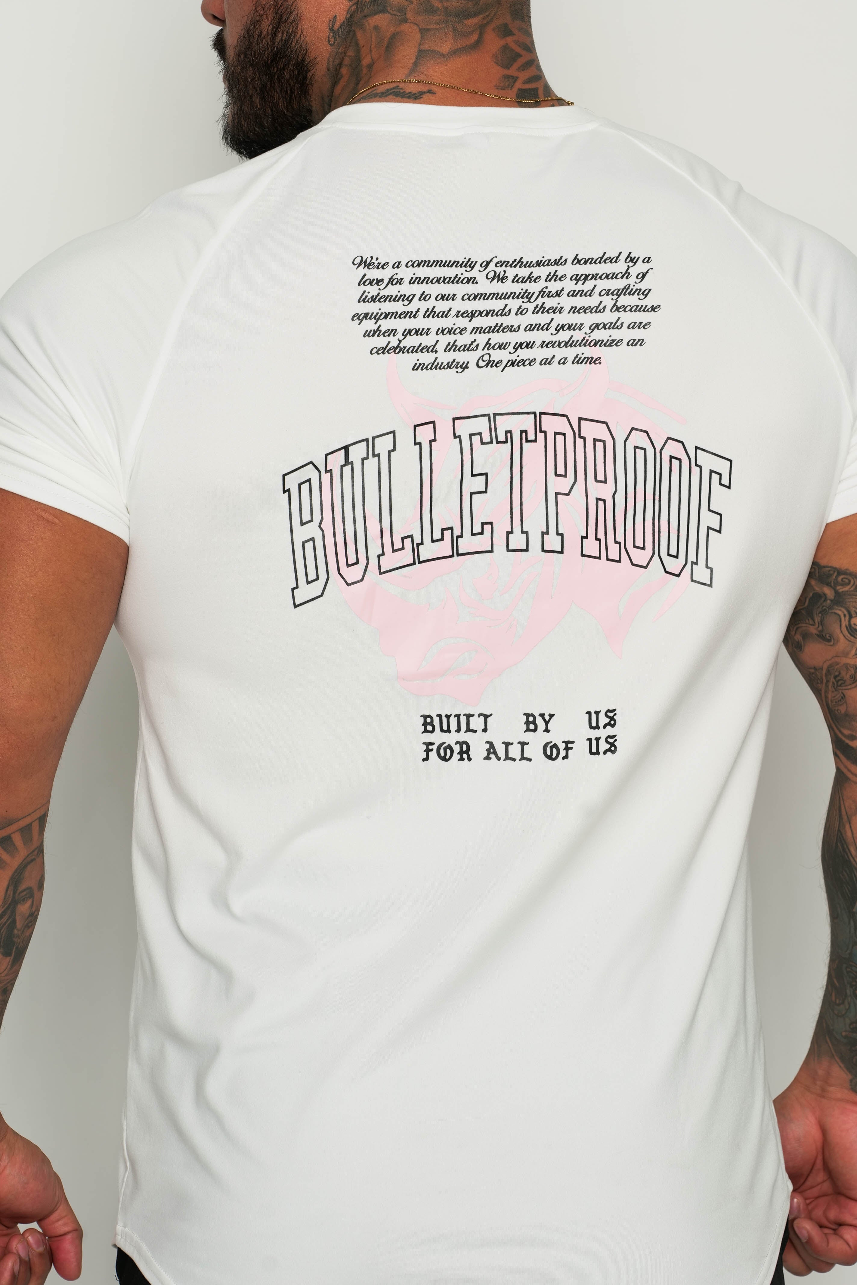 T-SHIRT - Bulletproof Power Team: Built by Us for Us