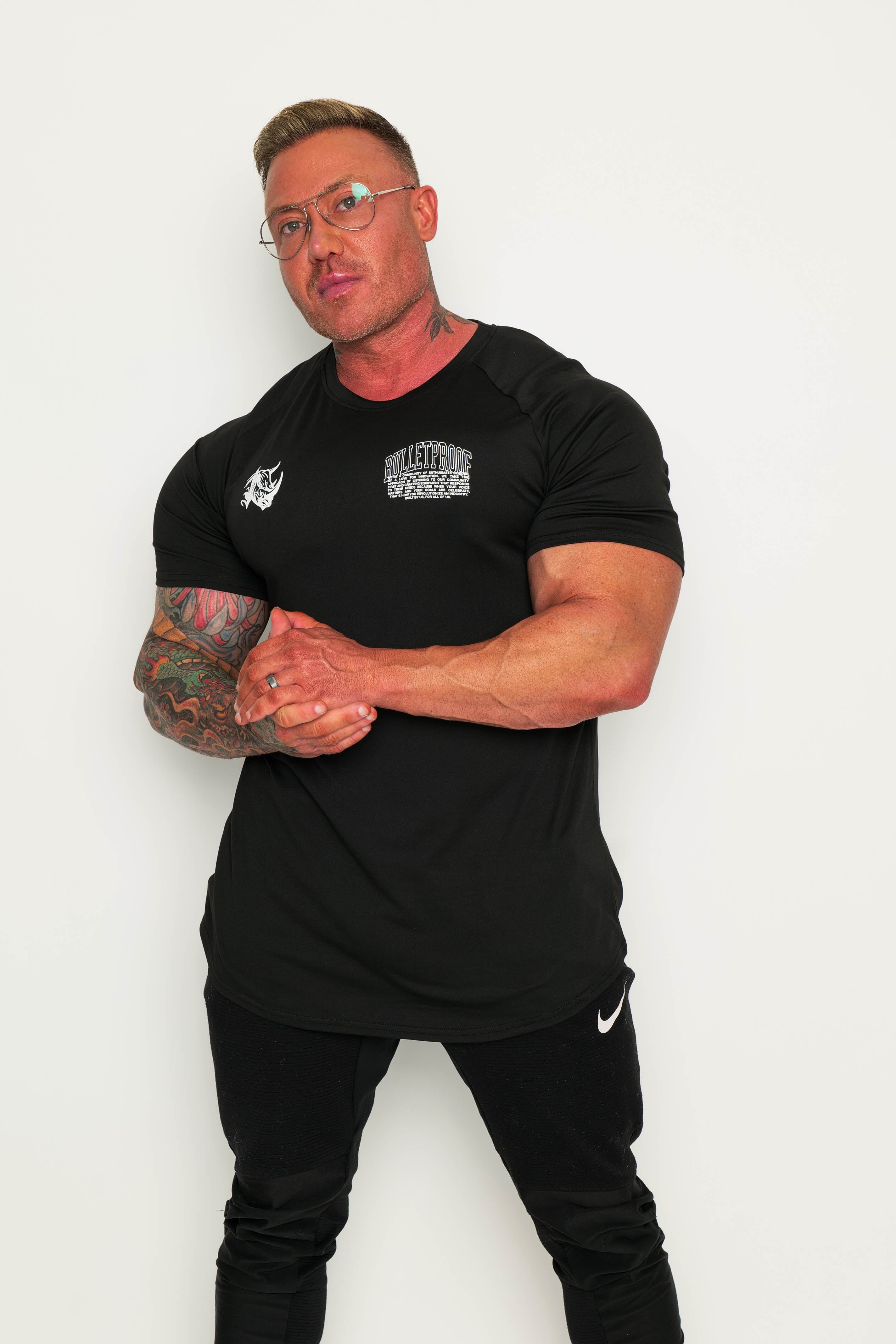 T-SHIRT - Rhino Clan Power Team: Built by Us for Us