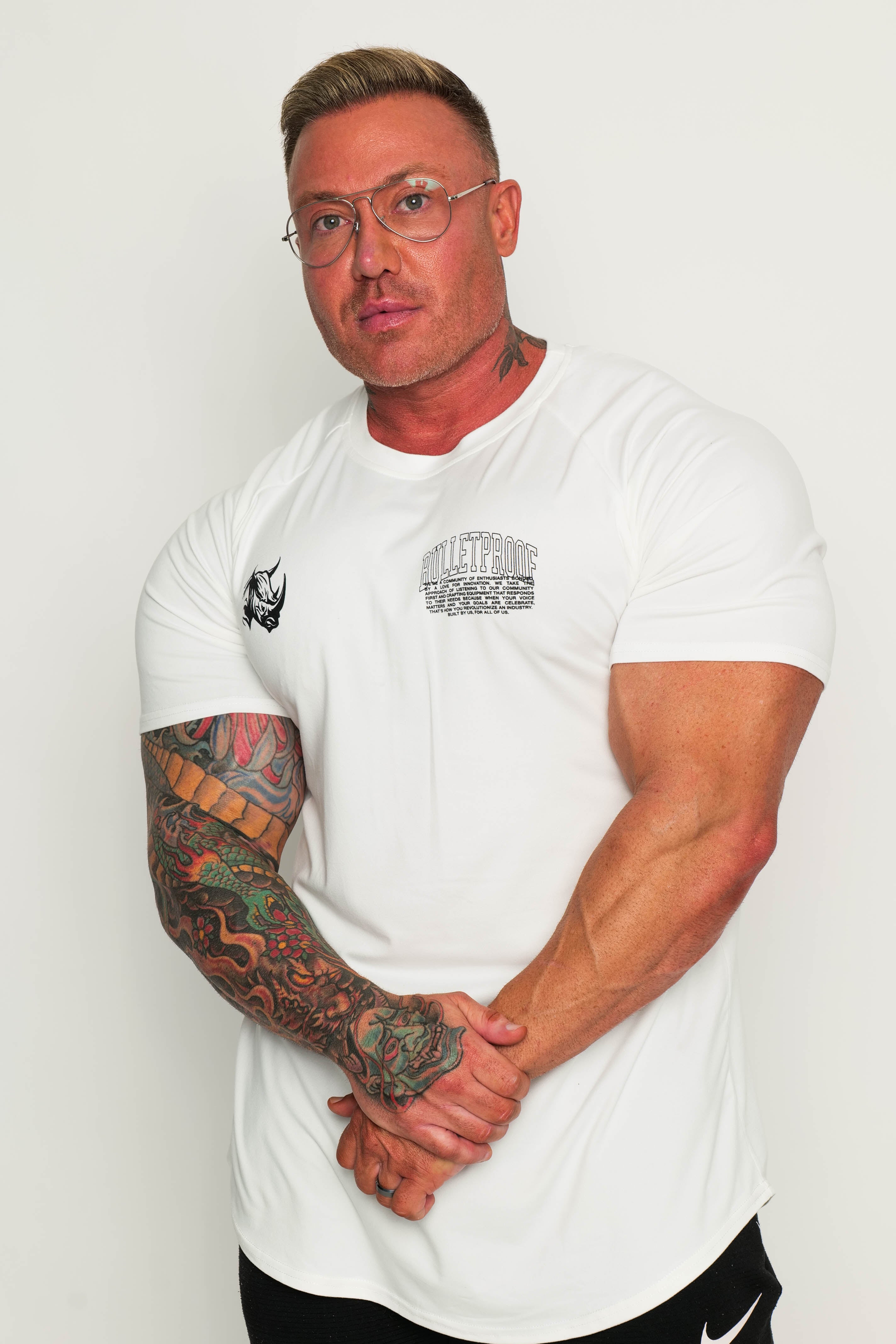 T-SHIRT - Rhino Clan Power Team: Built by Us for Us