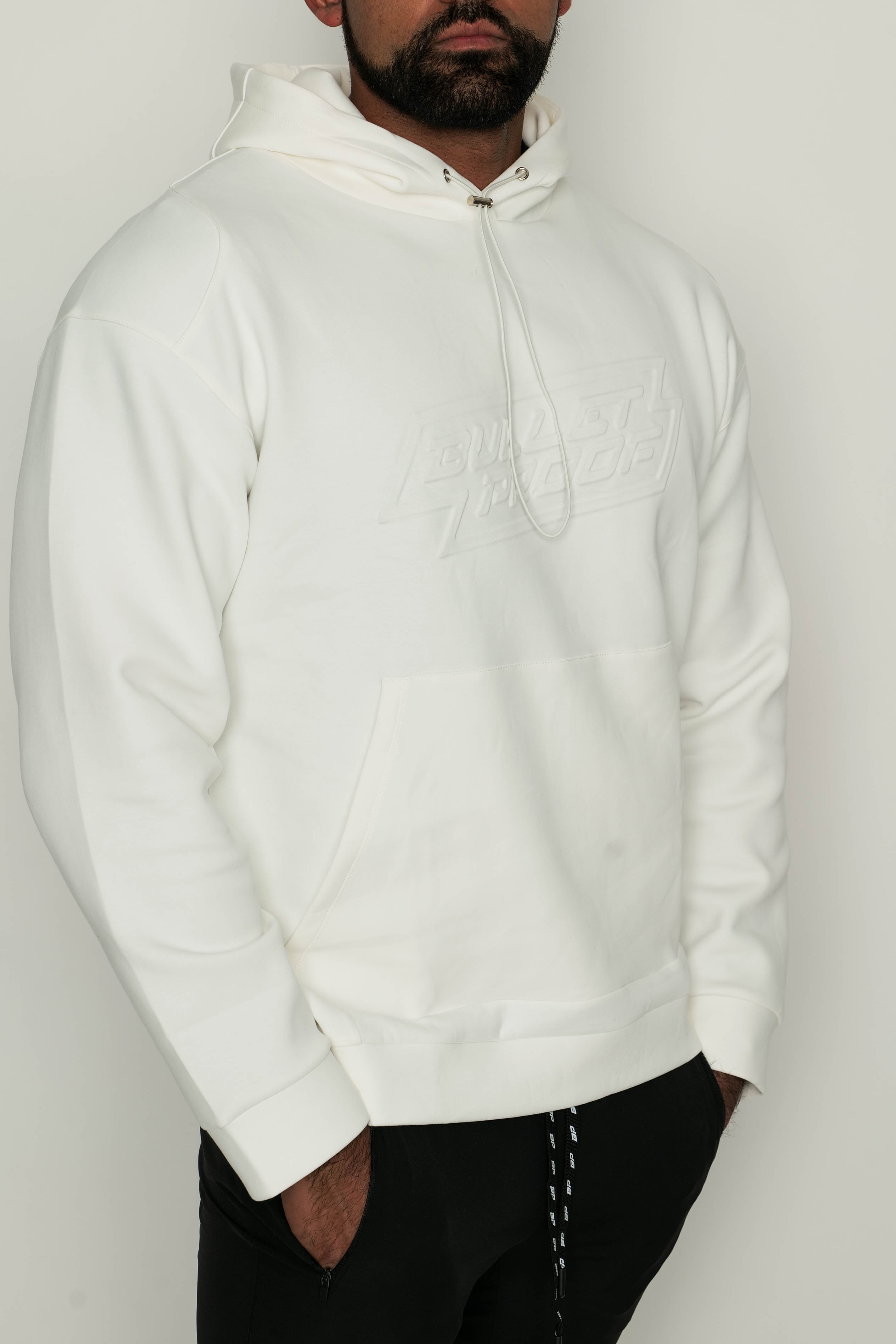 HOODIE - Bulletproof Logo Embossed
