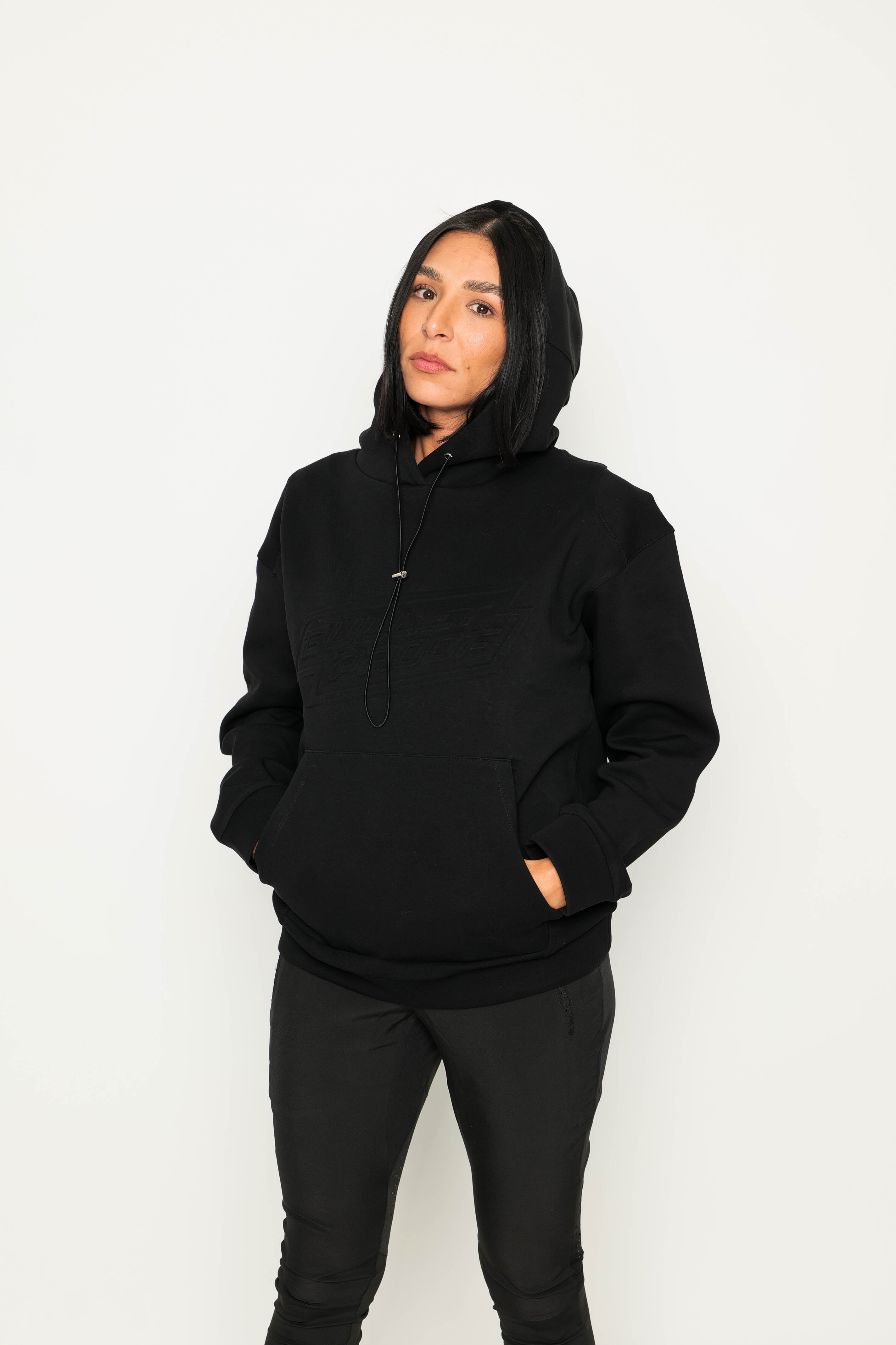 HOODIE - Bulletproof Logo Embossed