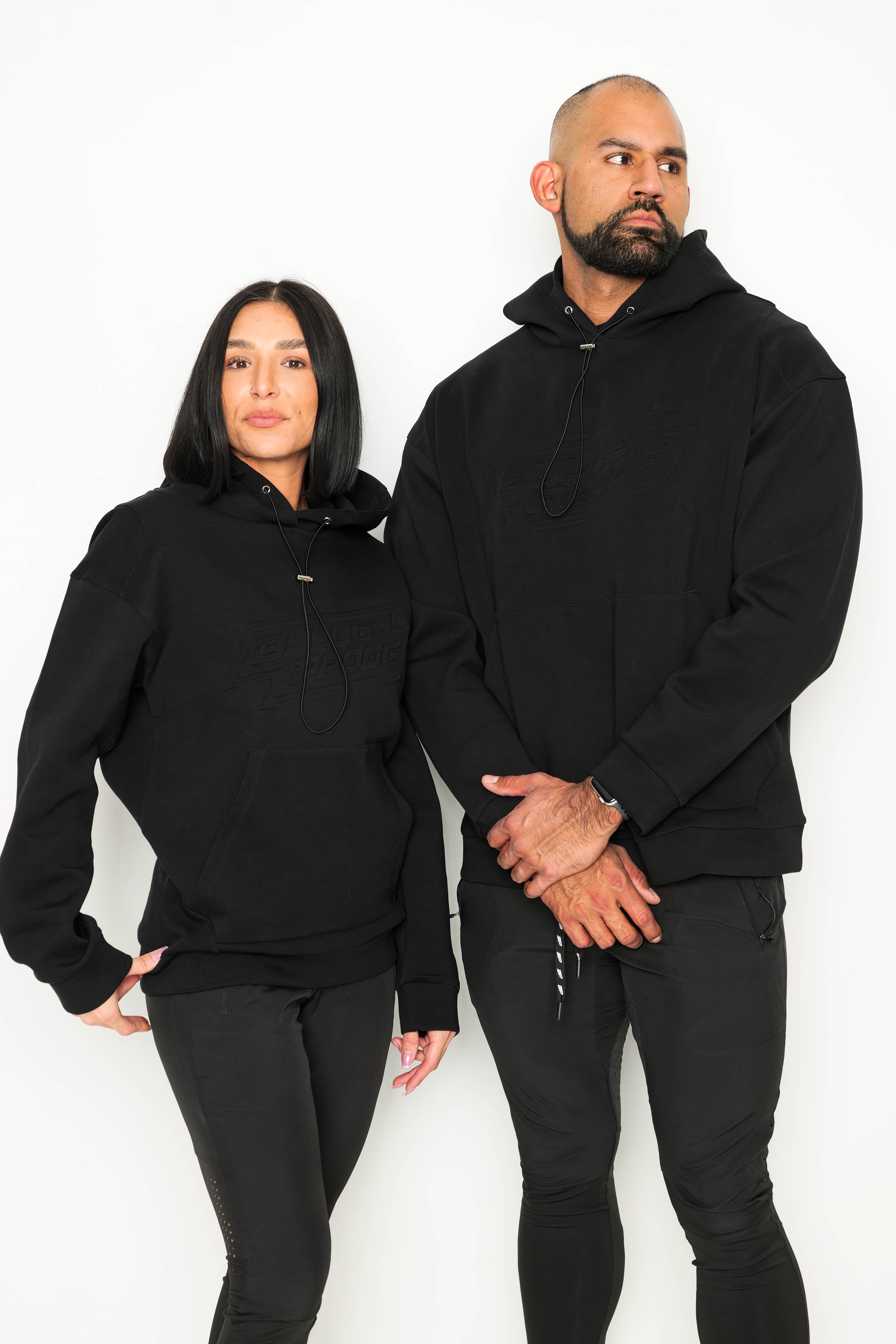 HOODIE - Bulletproof Logo Embossed