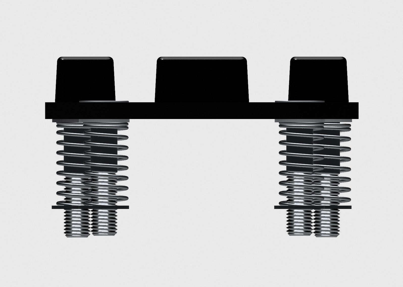 Bulletproof Trolley Perch Optional Shock Absorber (SINGLE)