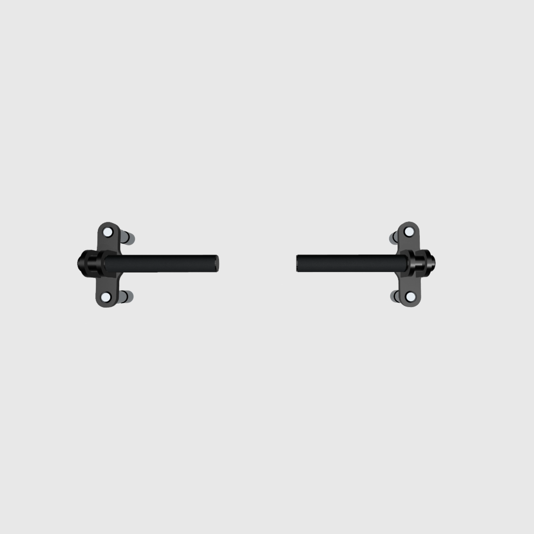 Straight Knurled Handle (PAIR)