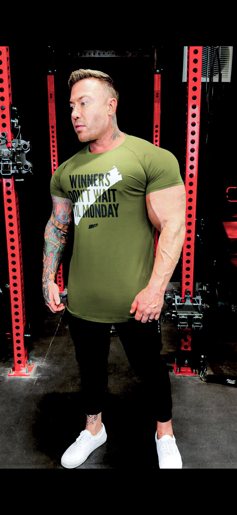 T-SHIRT - Winners Don't Wait Till Monday
