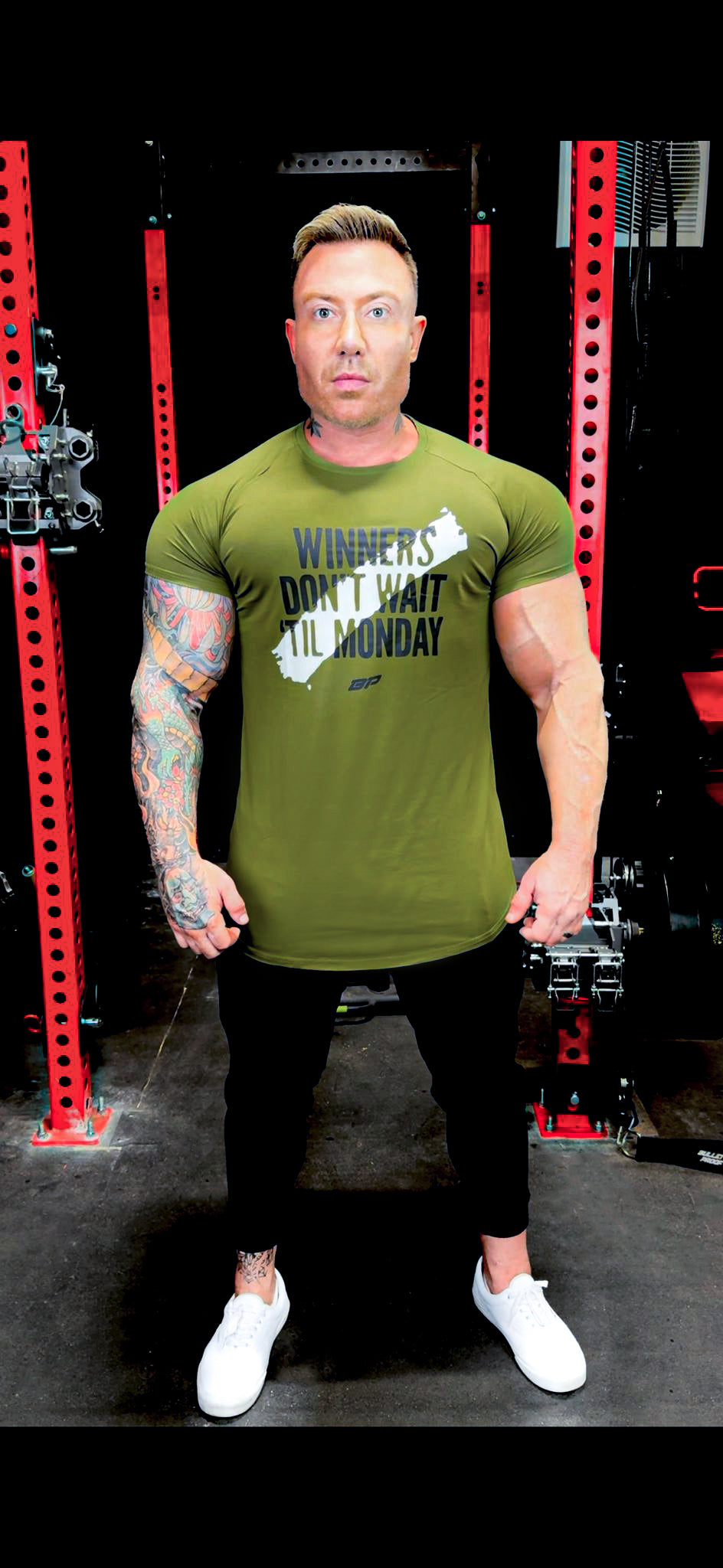 T-SHIRT - Winners Don't Wait Till Monday