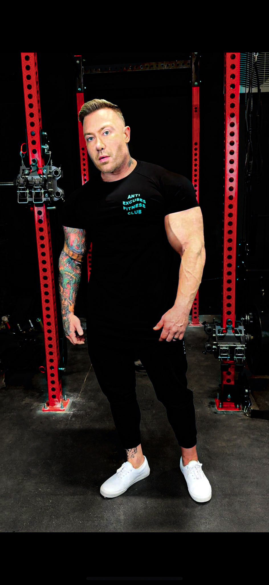 T-SHIRT - Anti Excuses Fitness Club