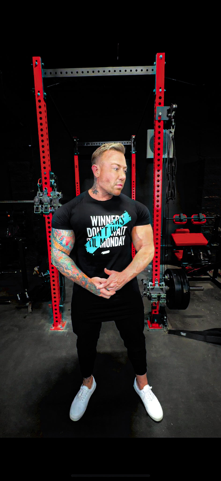 T-SHIRT - Winners Don't Wait Till Monday