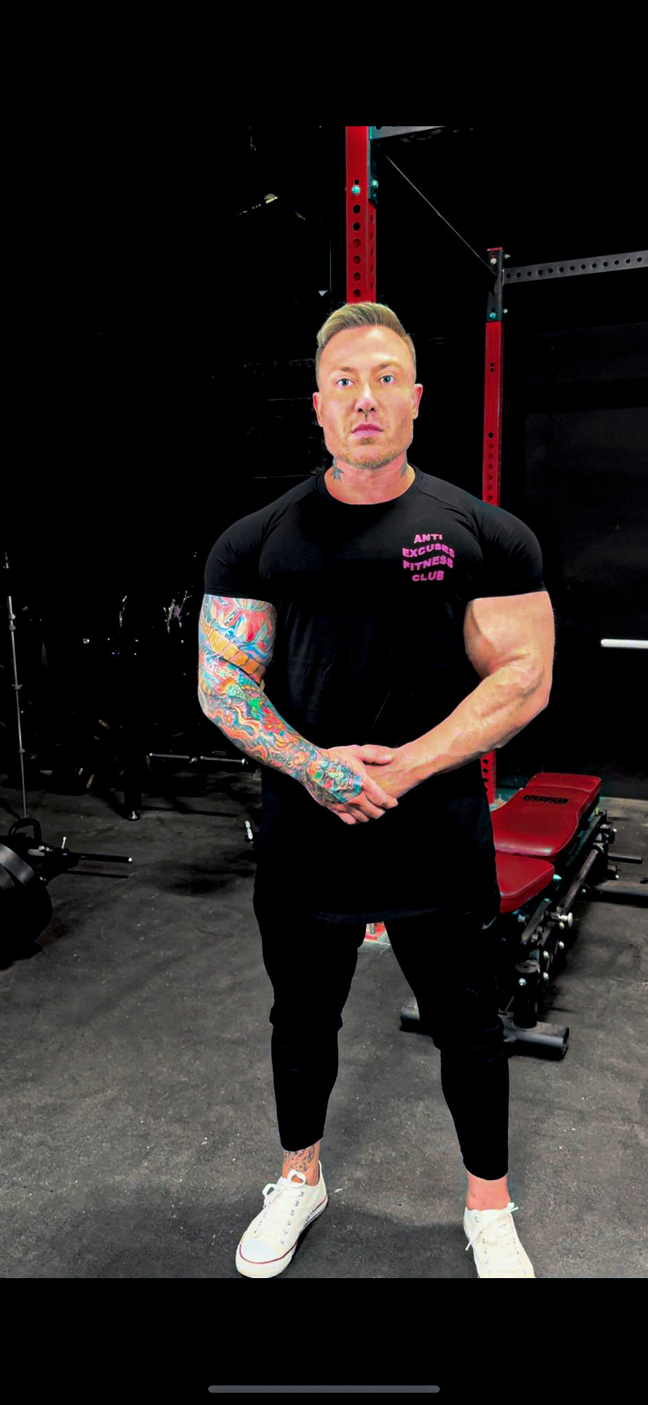 T-SHIRT - Anti Excuses Fitness Club