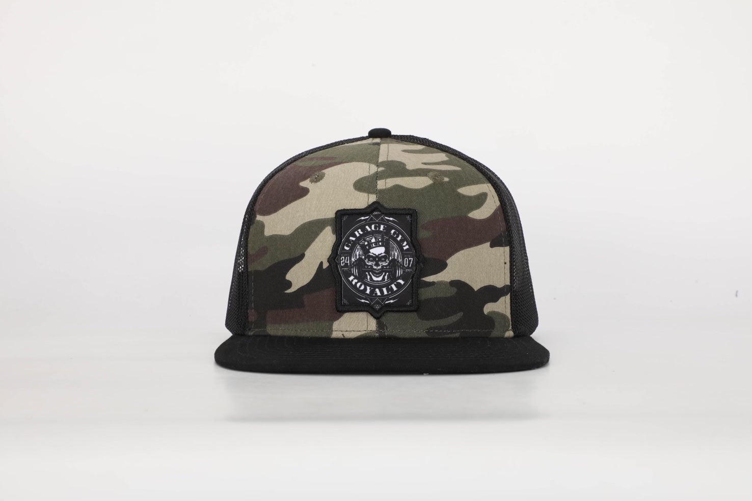 HAT - Camo Garage Gym Royalty