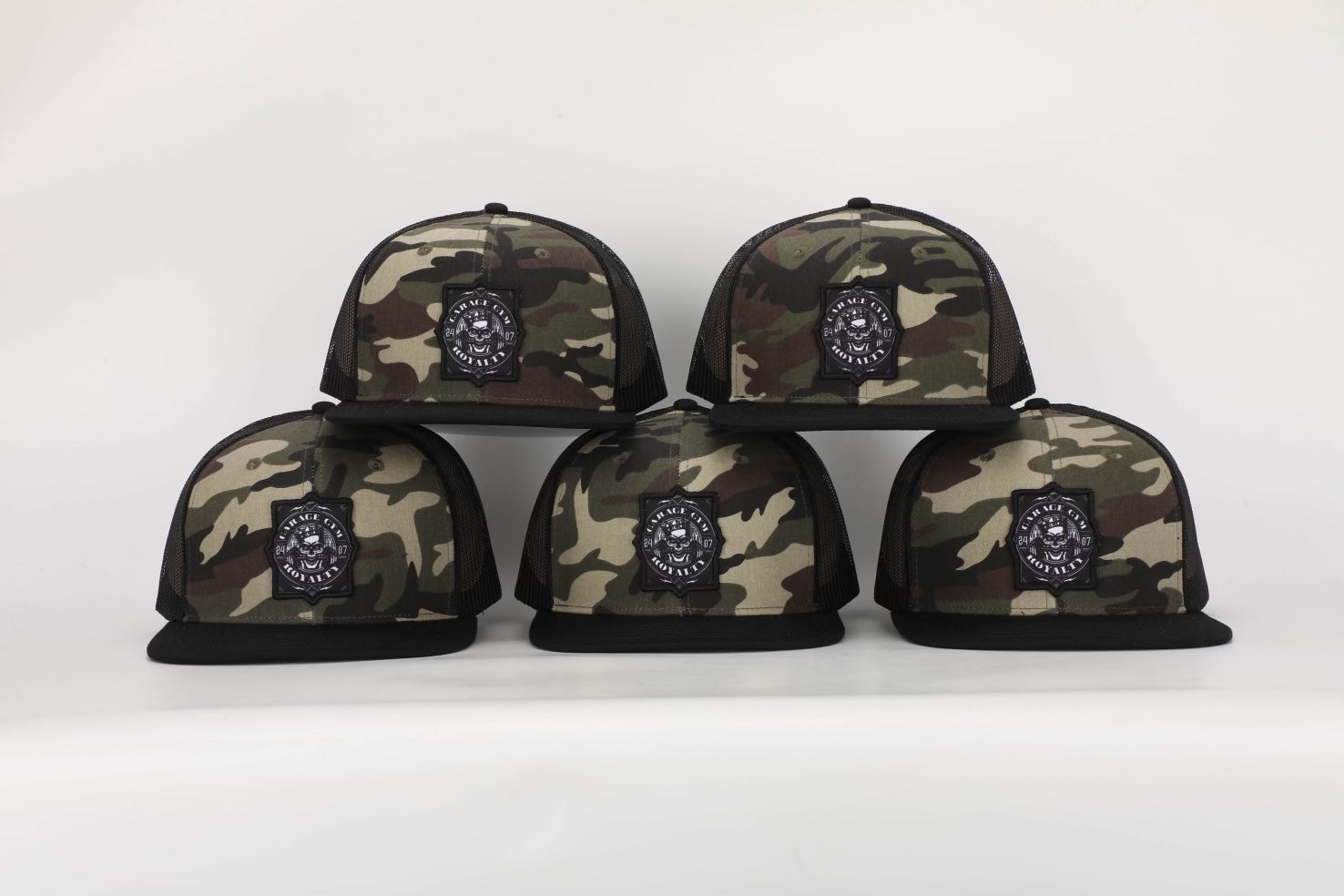 HAT - Camo Garage Gym Royalty