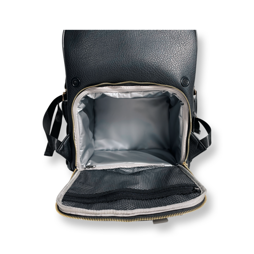 Hardcore Fitness Leather Backpack