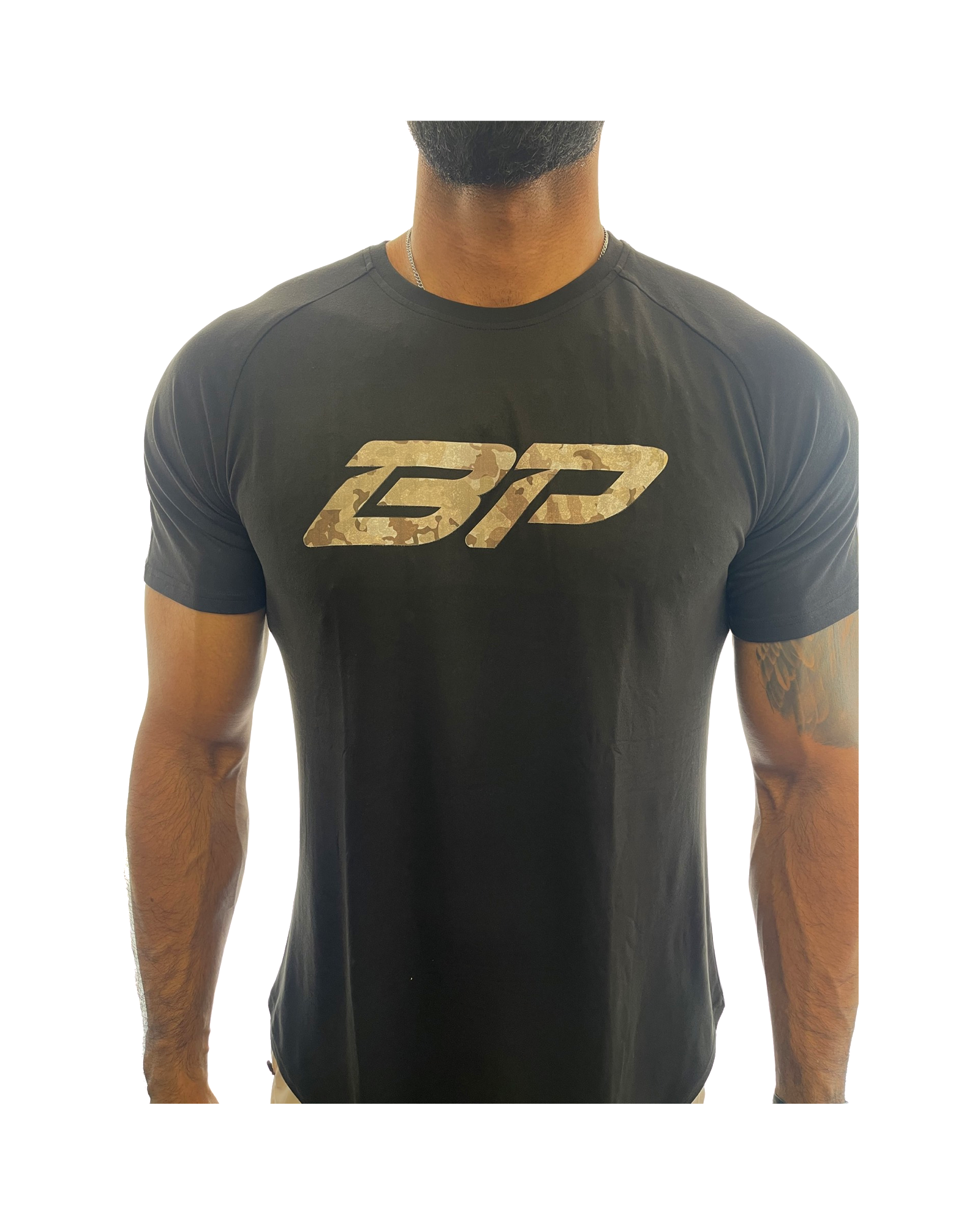 T-SHIRT - Desert Camo Logo