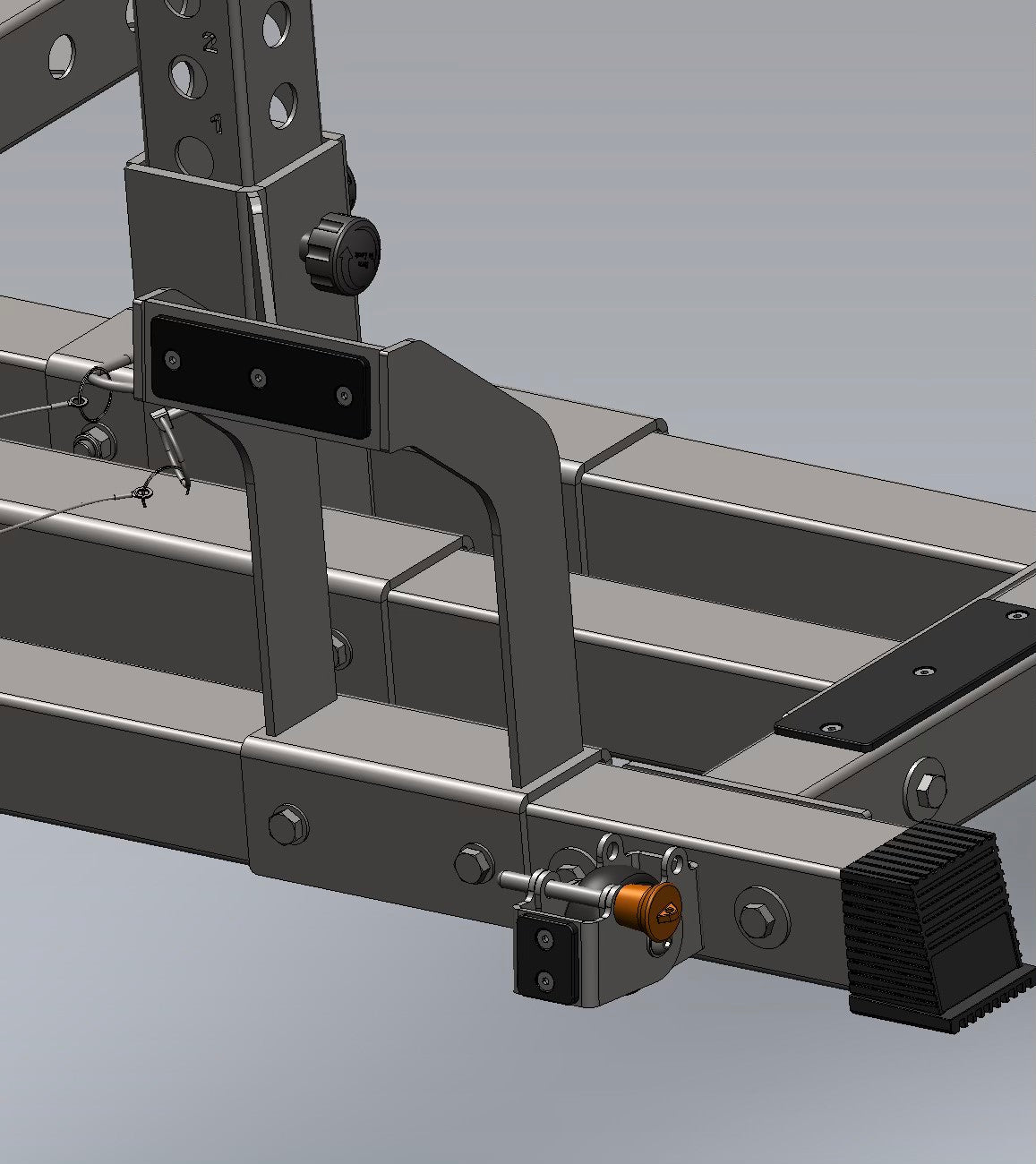 Tri-Post Rack