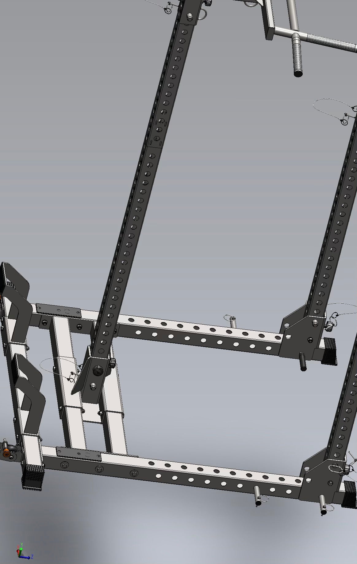 Tri-Post Rack
