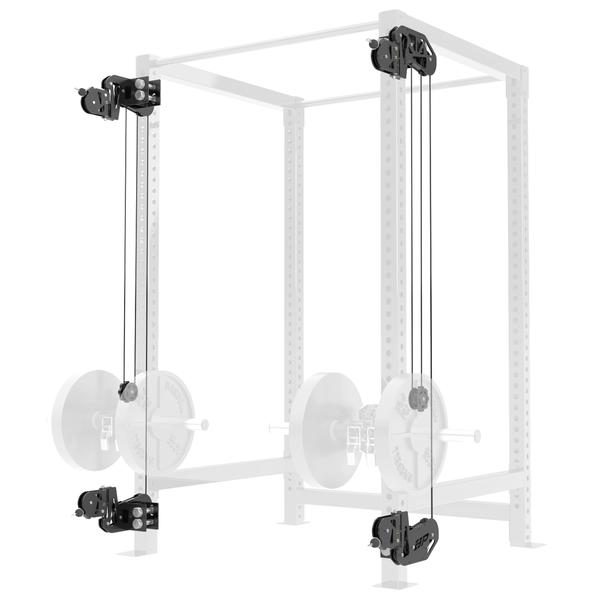 High Low Functional Trainer Pulley System Rack Attachment Single Side