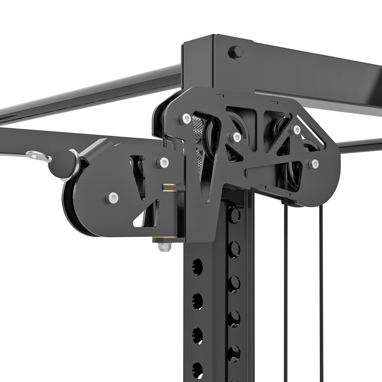 High/Low Functional Trainer Pulley System Rack Attachment/Single Side
