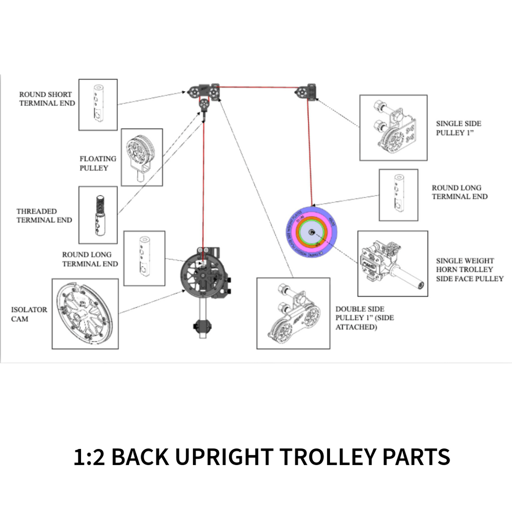 1:2 RATIO BACK UPRIGHT