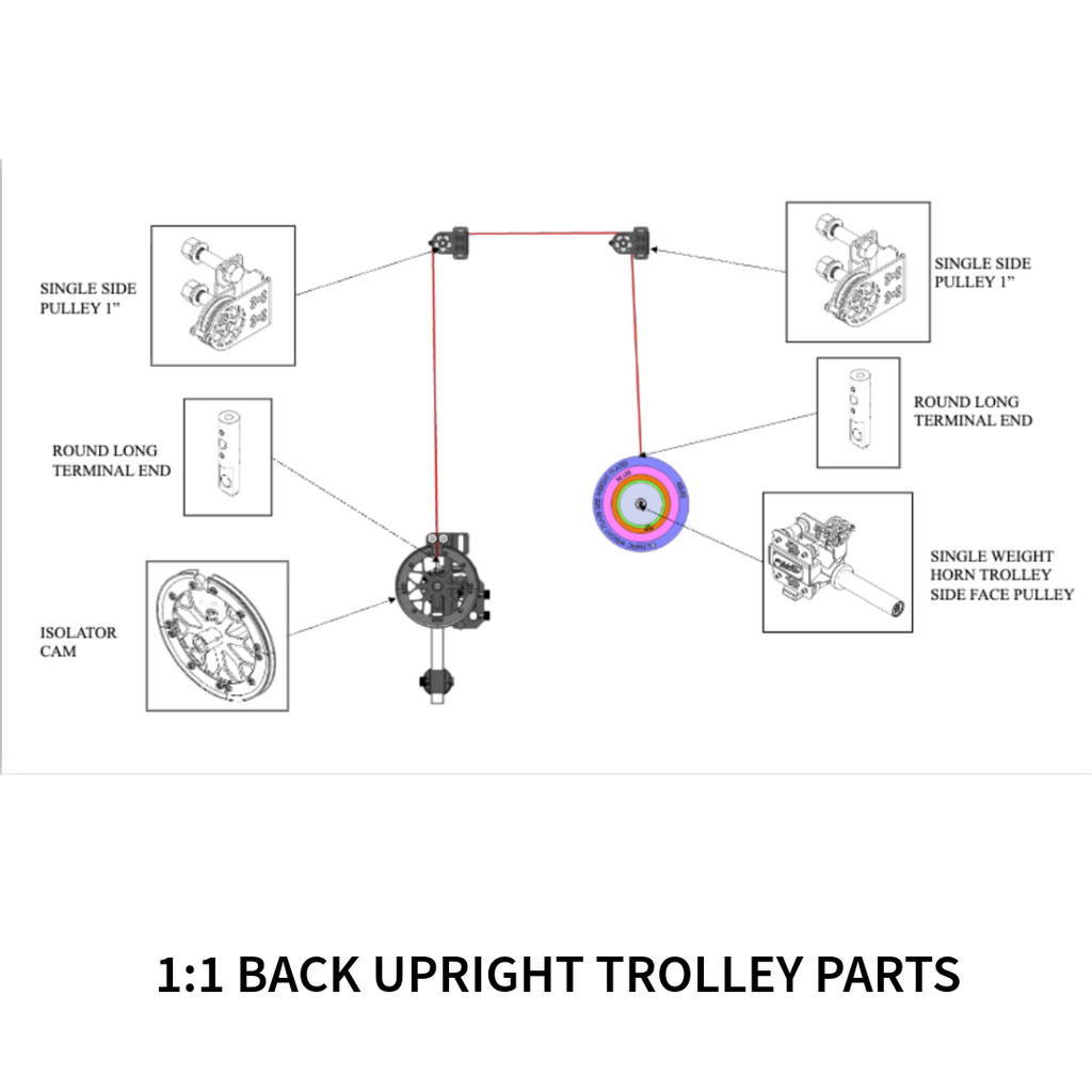 1:1 RATIO BACK UPRIGHT