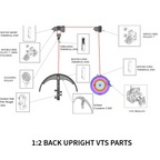 1:2 RATIO BACK UPRIGHT