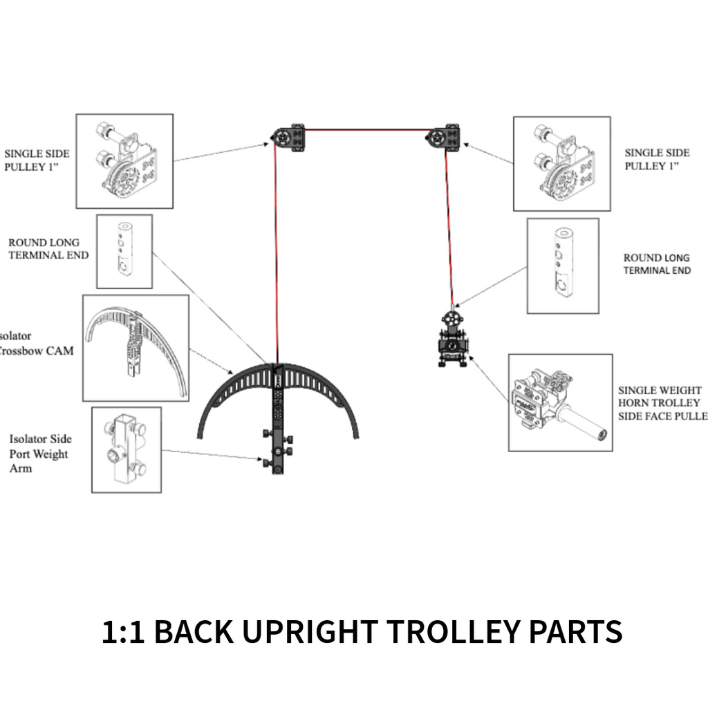 1:1 RATIO BACK UPRIGHT