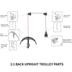 1:1 RATIO BACK UPRIGHT