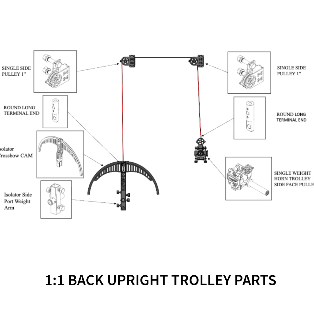 1:1 RATIO BACK UPRIGHT