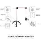 1:1 RATIO BACK UPRIGHT