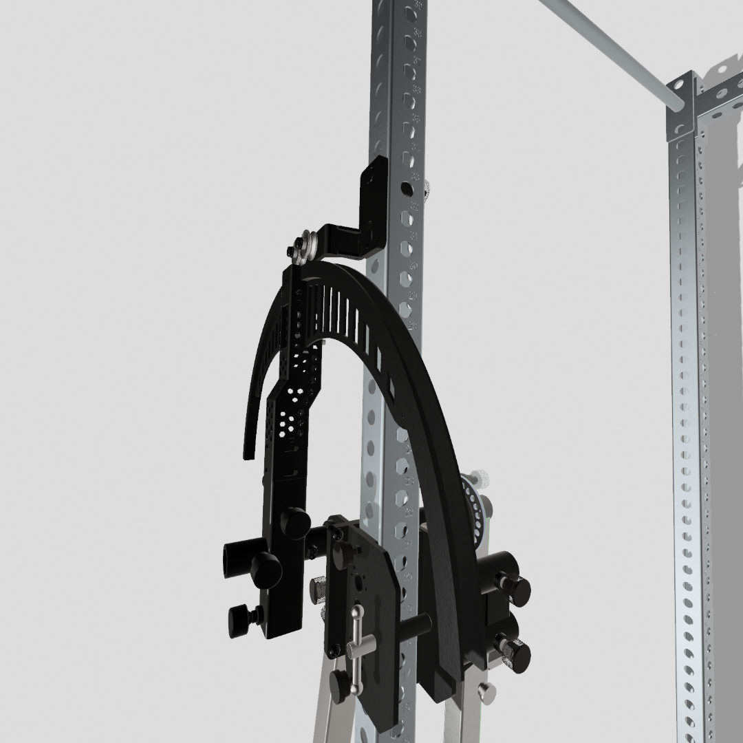 Cam Rack Attached Top Guide Pulley Bracket