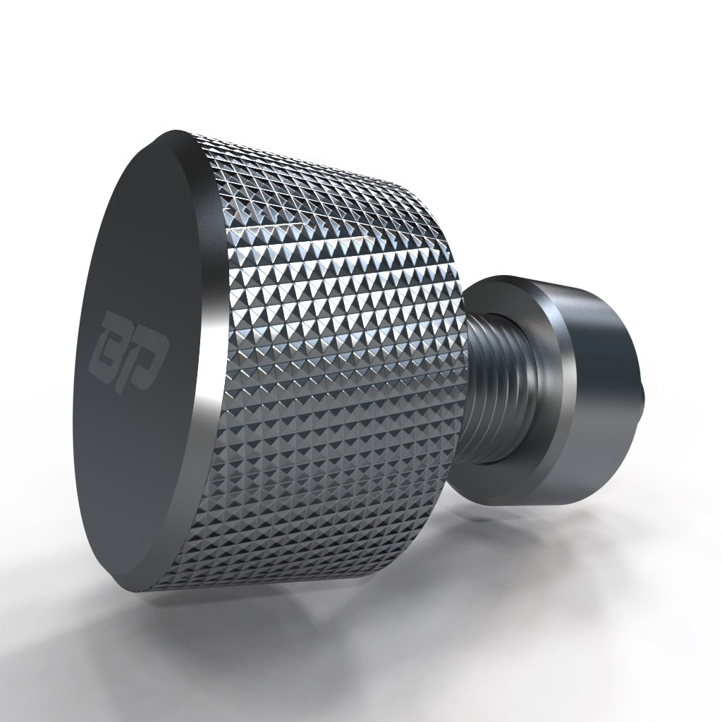 Knurled Anodized Aluminum Pop Pin