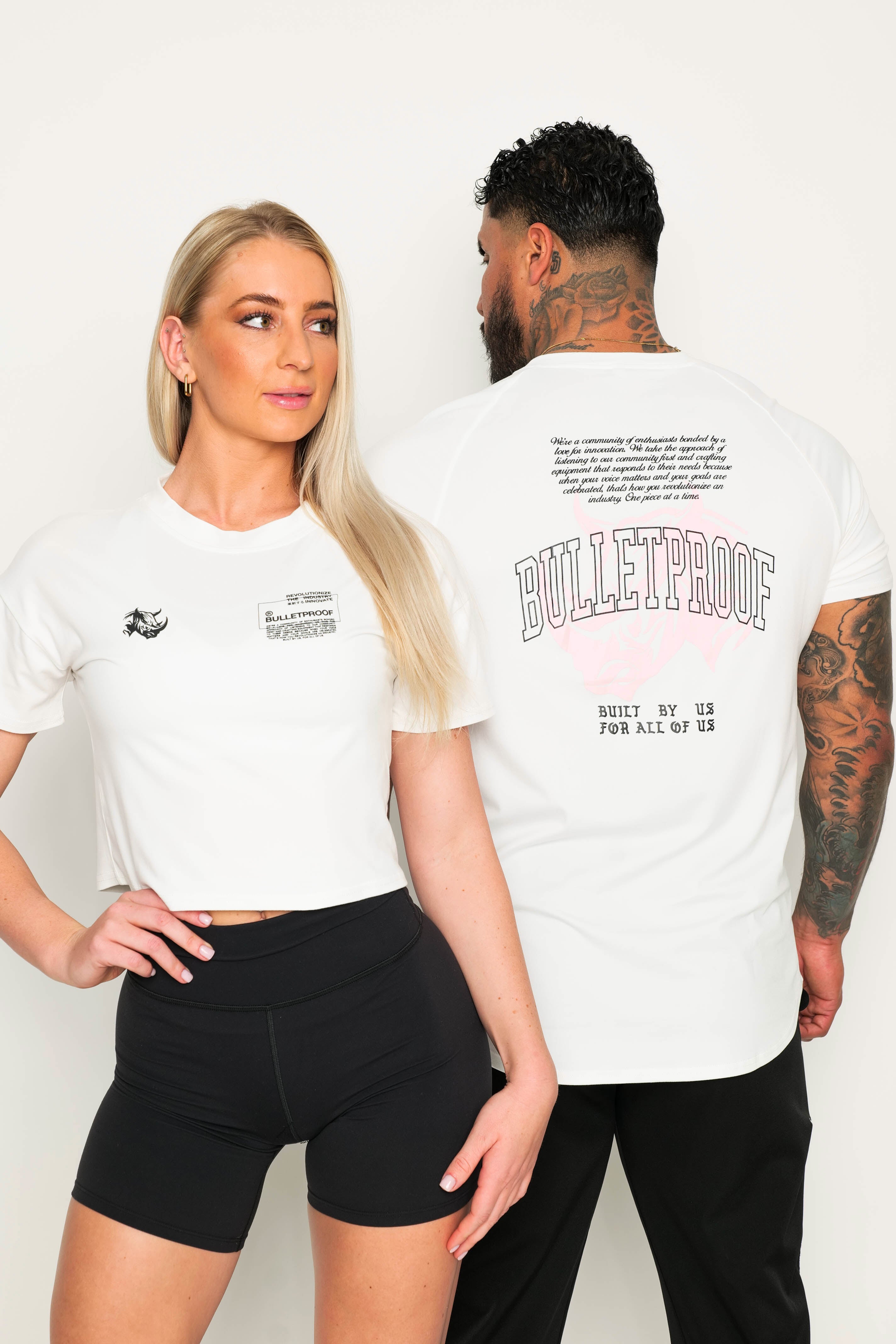 T-SHIRT - Bulletproof Power Team: Built by Us for Us