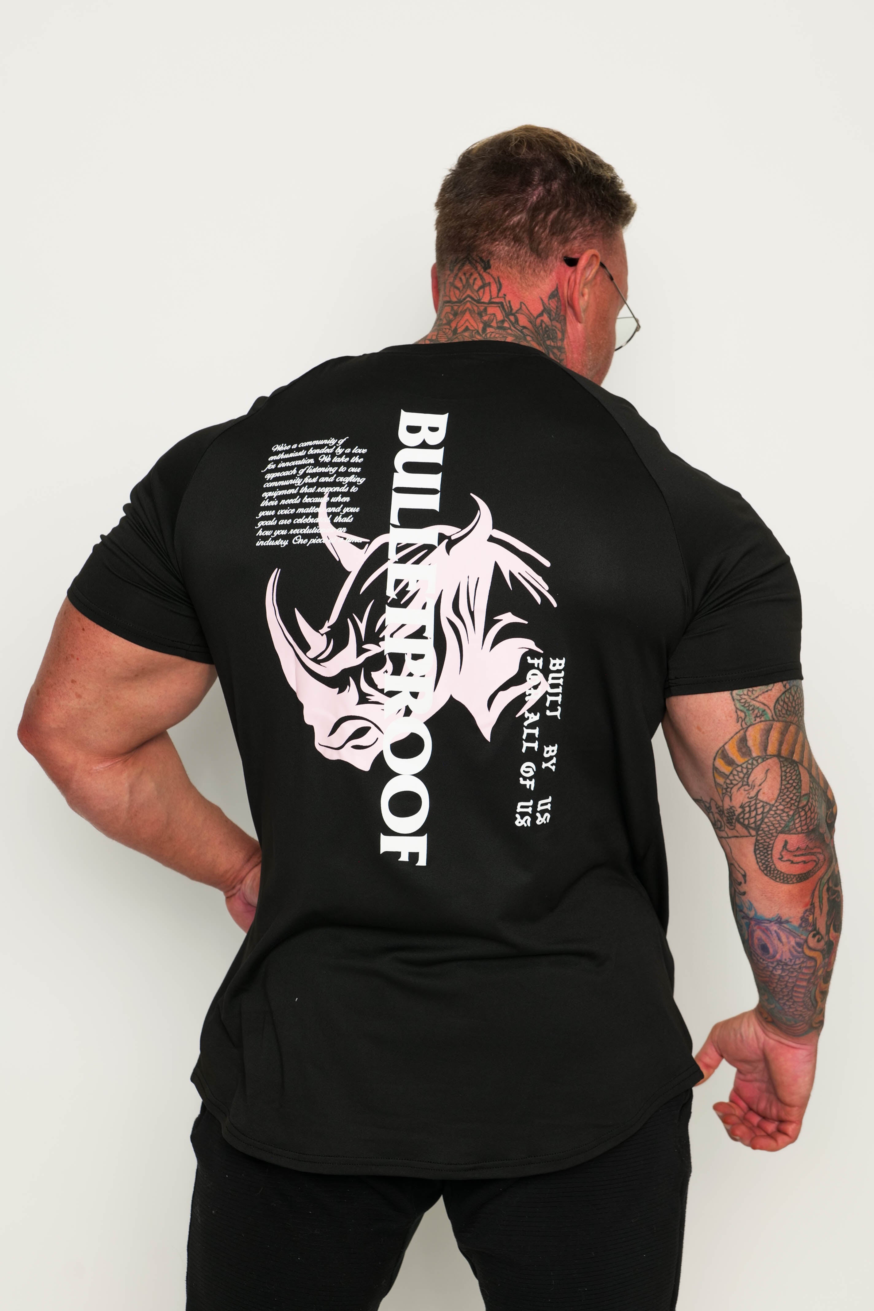 T-SHIRT - Rhino Clan Power Team: Built by Us for Us
