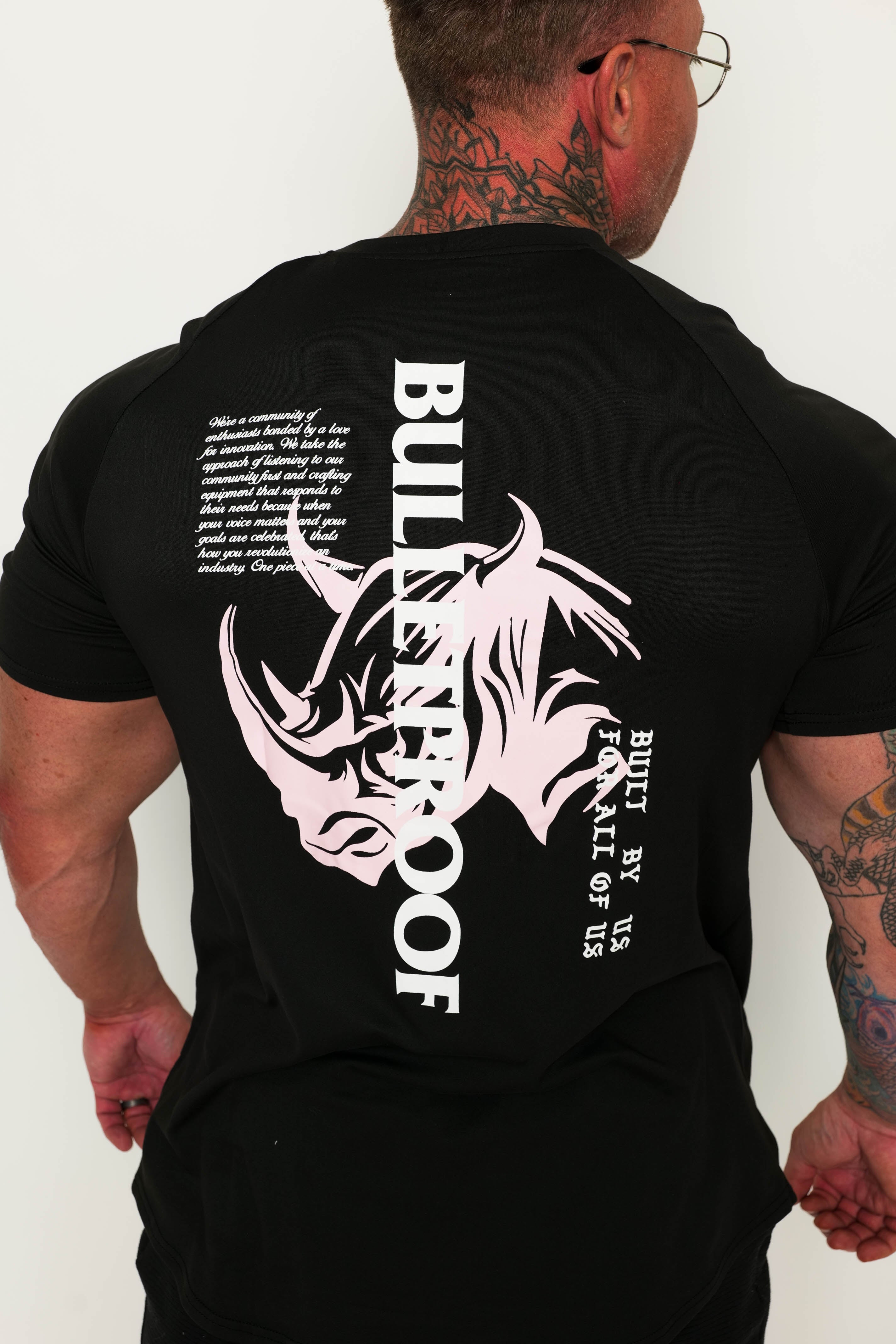 T-SHIRT - Rhino Clan Power Team: Built by Us for Us