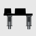 Bulletproof Trolley Perch & Optional Shock Absorber Conversion 3x3 (SINGLE)