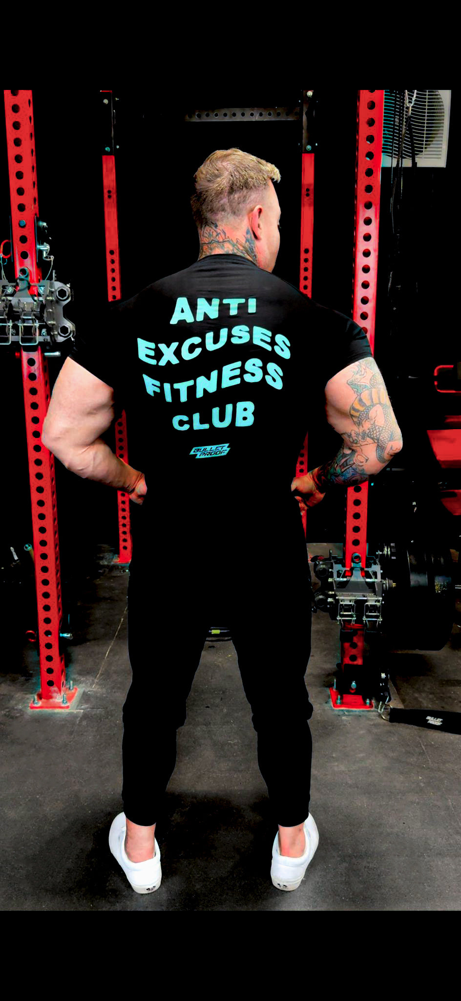 T-SHIRT - Anti Excuses Fitness Club