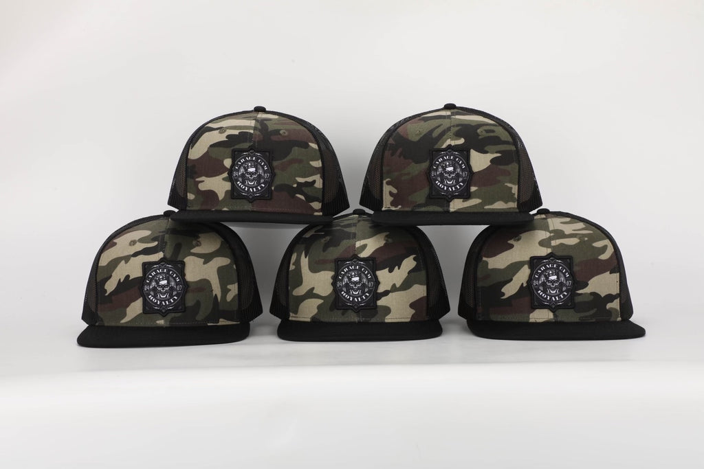 HAT - Camo Garage Gym Royalty