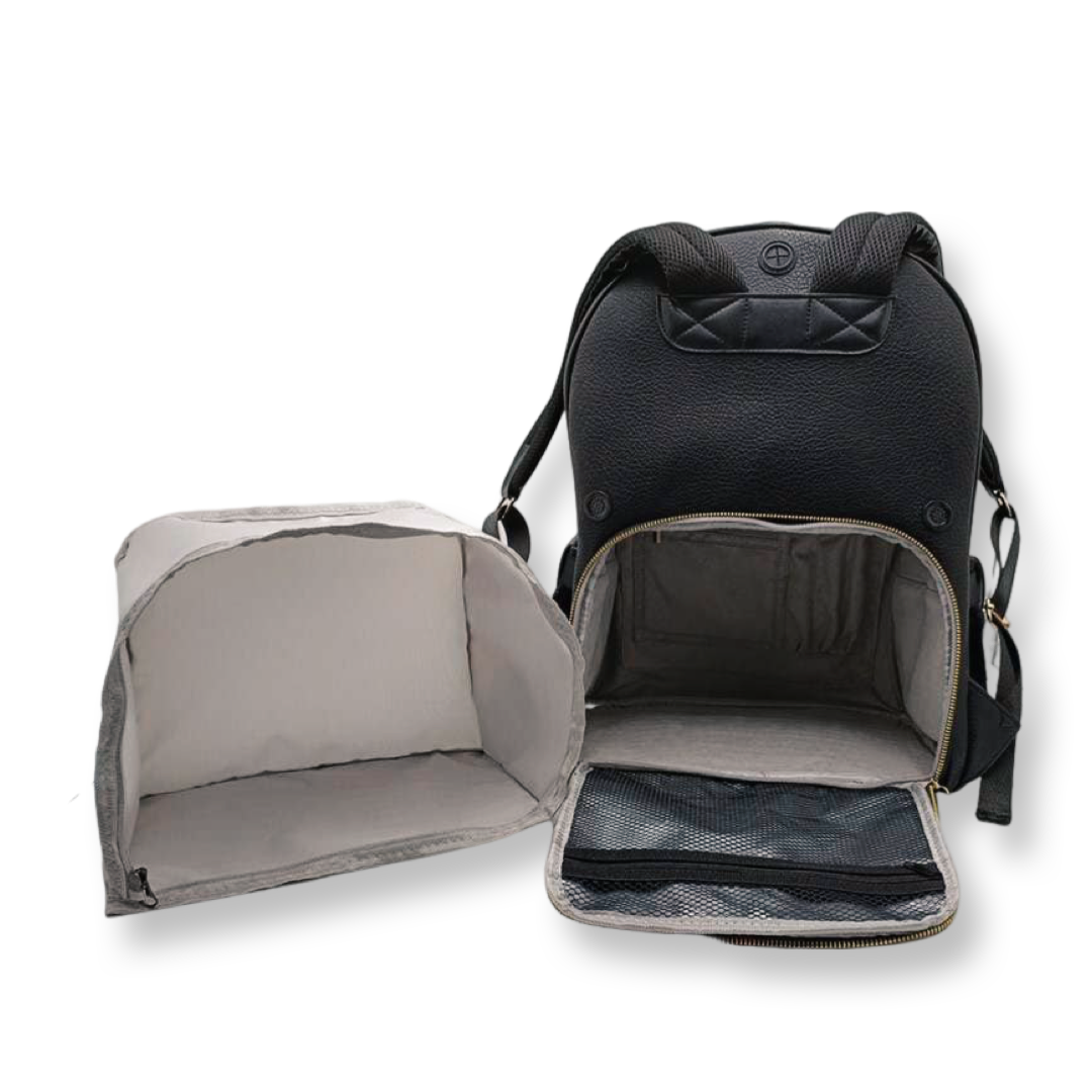 Hardcore Fitness Leather Backpack