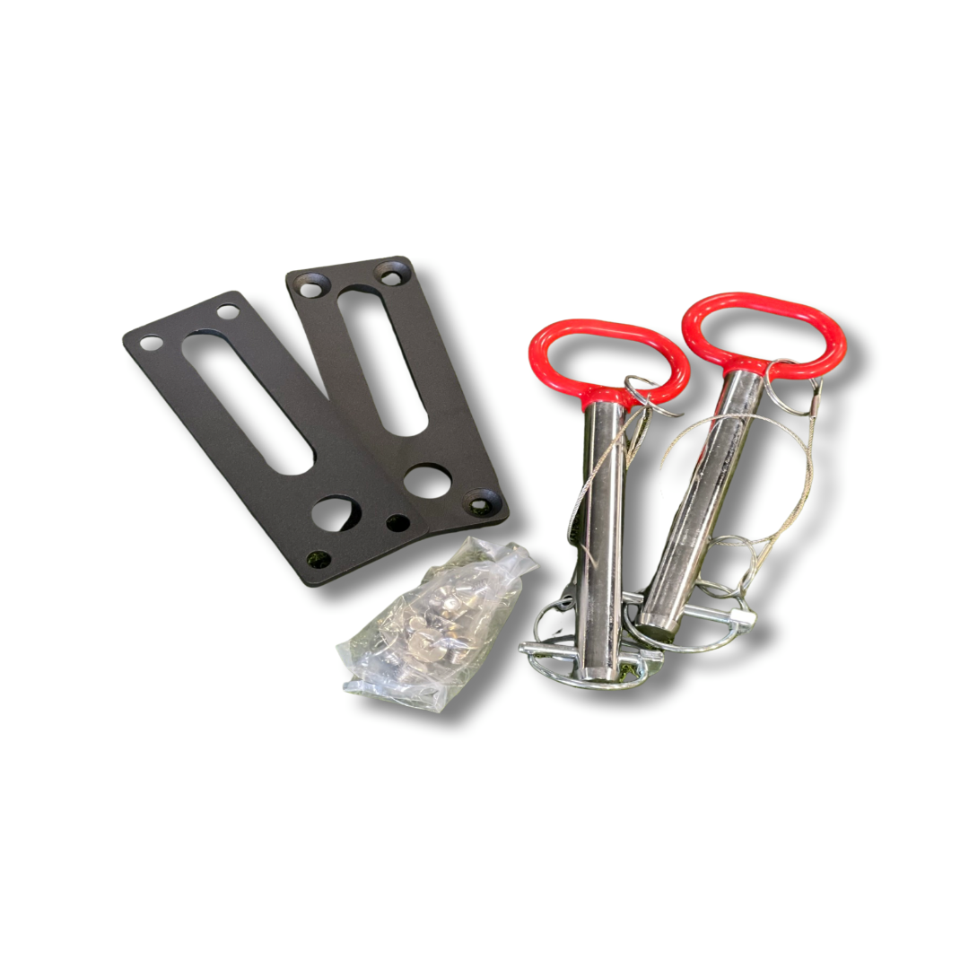 Pins and Adapter Plates for 3x3 Post Sizes